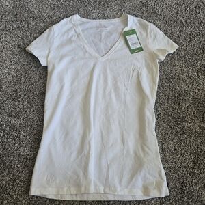 Lilly Pulitzer Cream V-Neck Tee